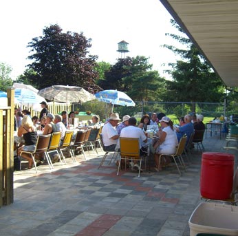 Party at Heidi's RV Superstore patio