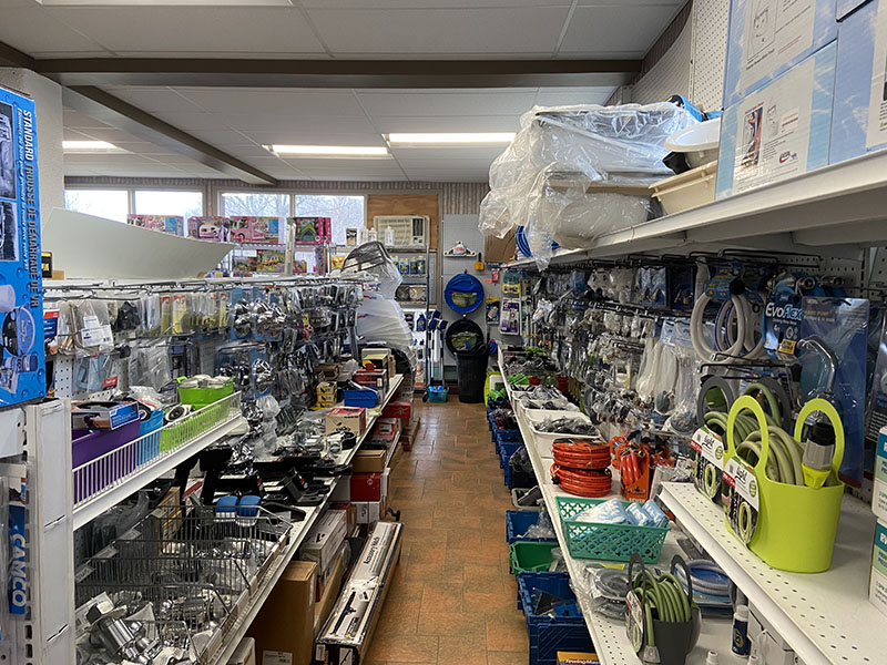 interior photo of Heidi's RV parts store - 2